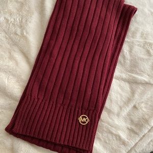 Michael Kors Maroon Scarf